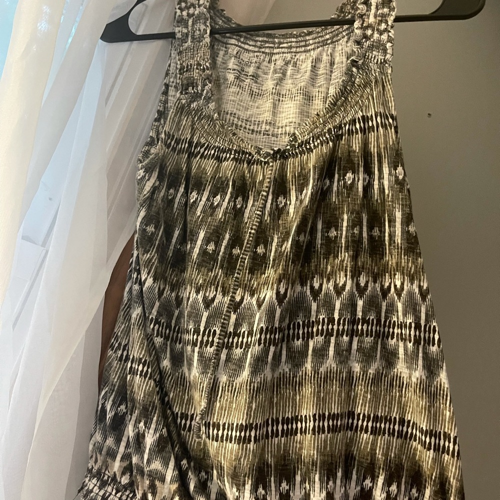 Bunchy tank top